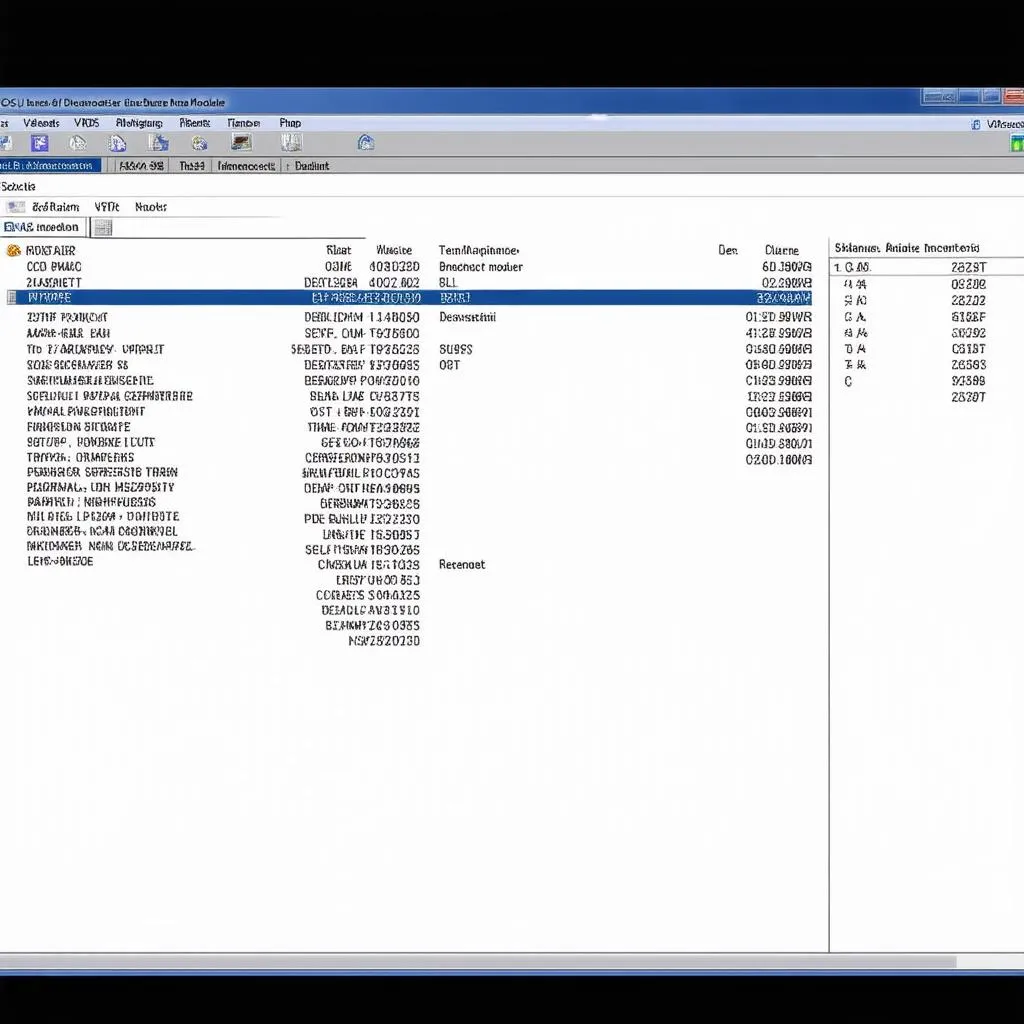 VCDS Software Interface