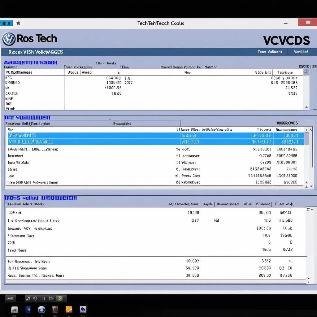 VCDS Software Interface