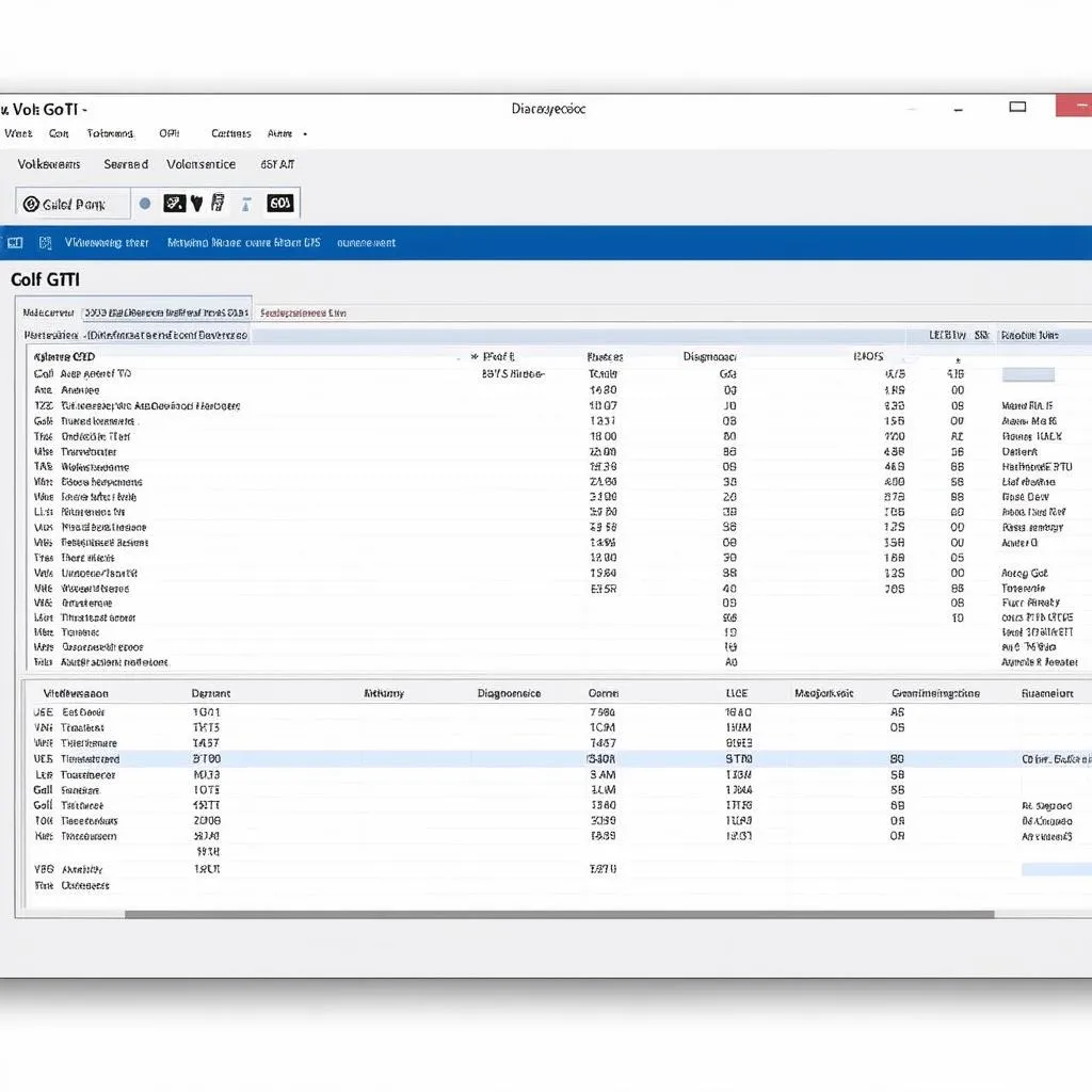 VCP Software Interface