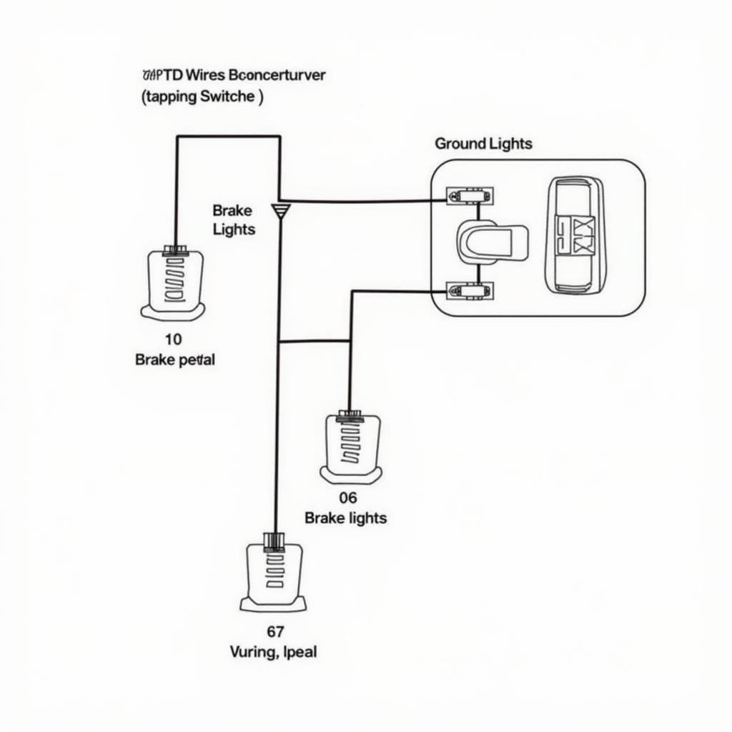 1-Wire Brake Warning Switch Diagram