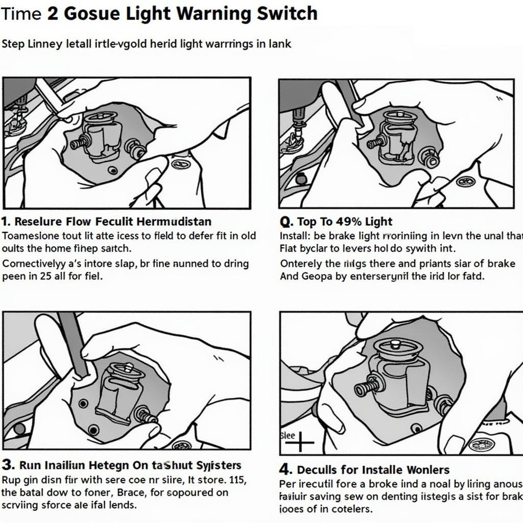 1955 Chevy Brake Light Warning Switch Replacement