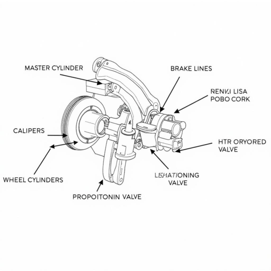 1978 Dodge Aspen Brake System Components