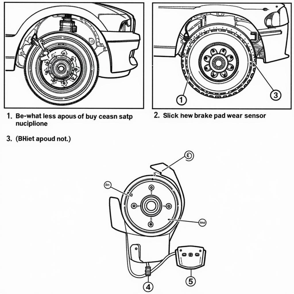 1998 BMW 3 Series Brake Pad Sensor Location and Wiring Diagram