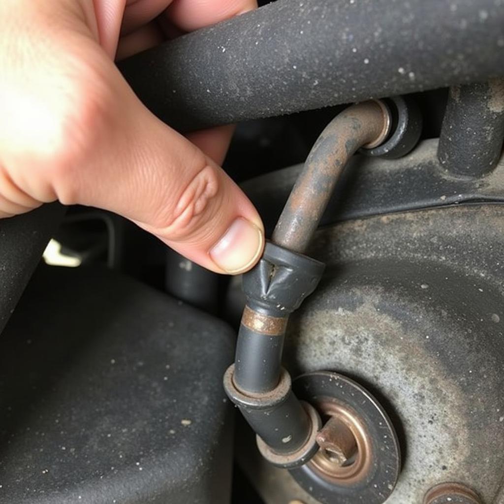 Brake Line Leak