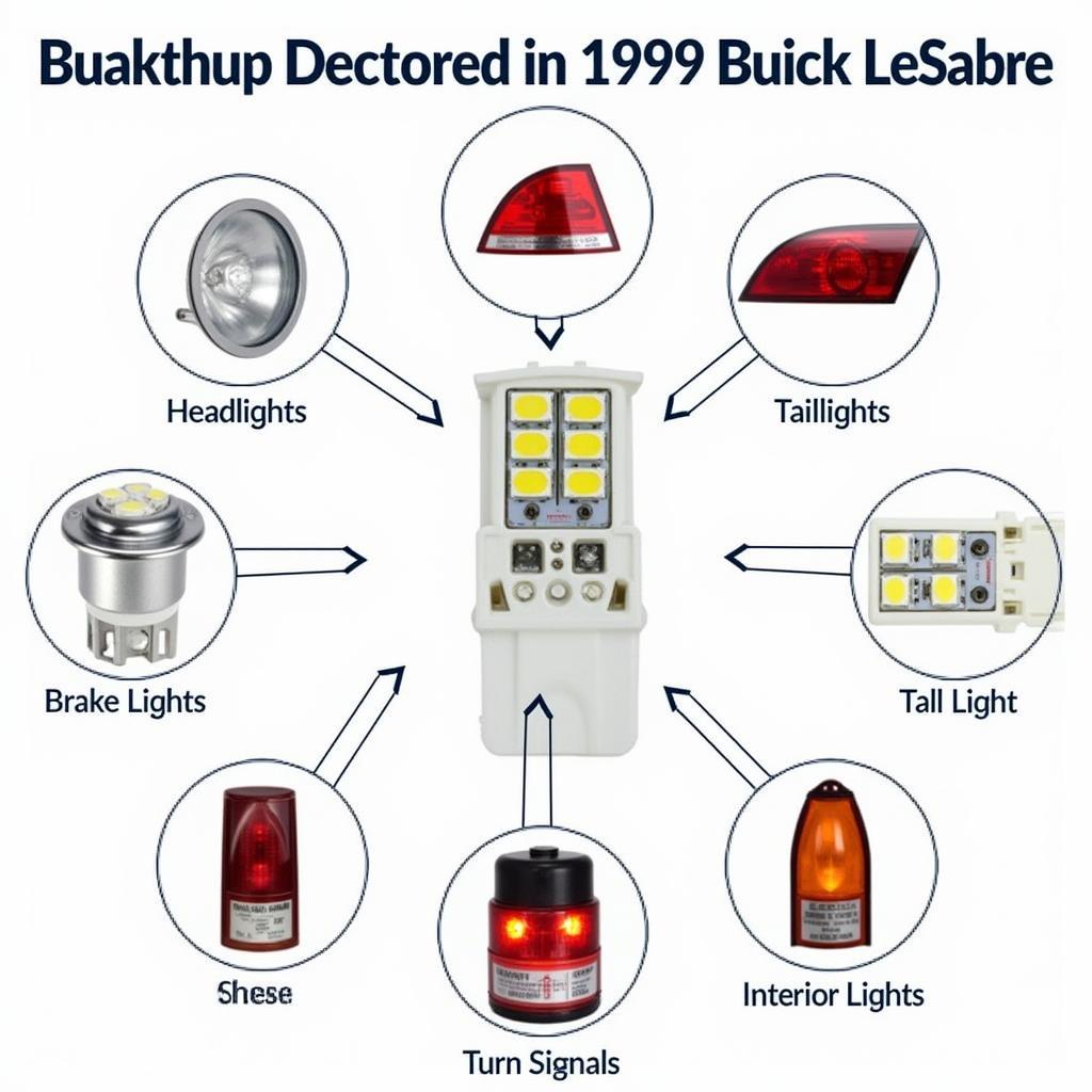 1999 Buick LeSabre Bulb Types