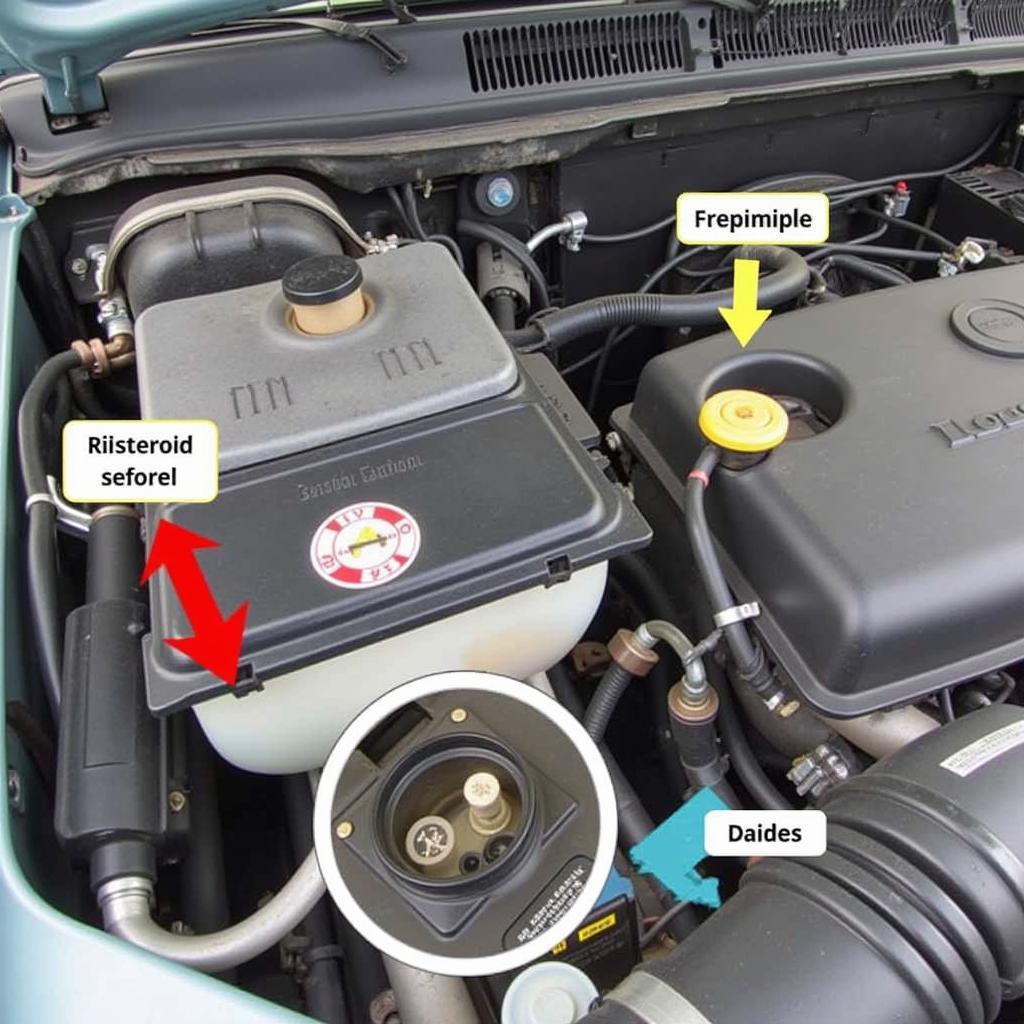 1999 Isuzu Trooper Brake Fluid Reservoir Location