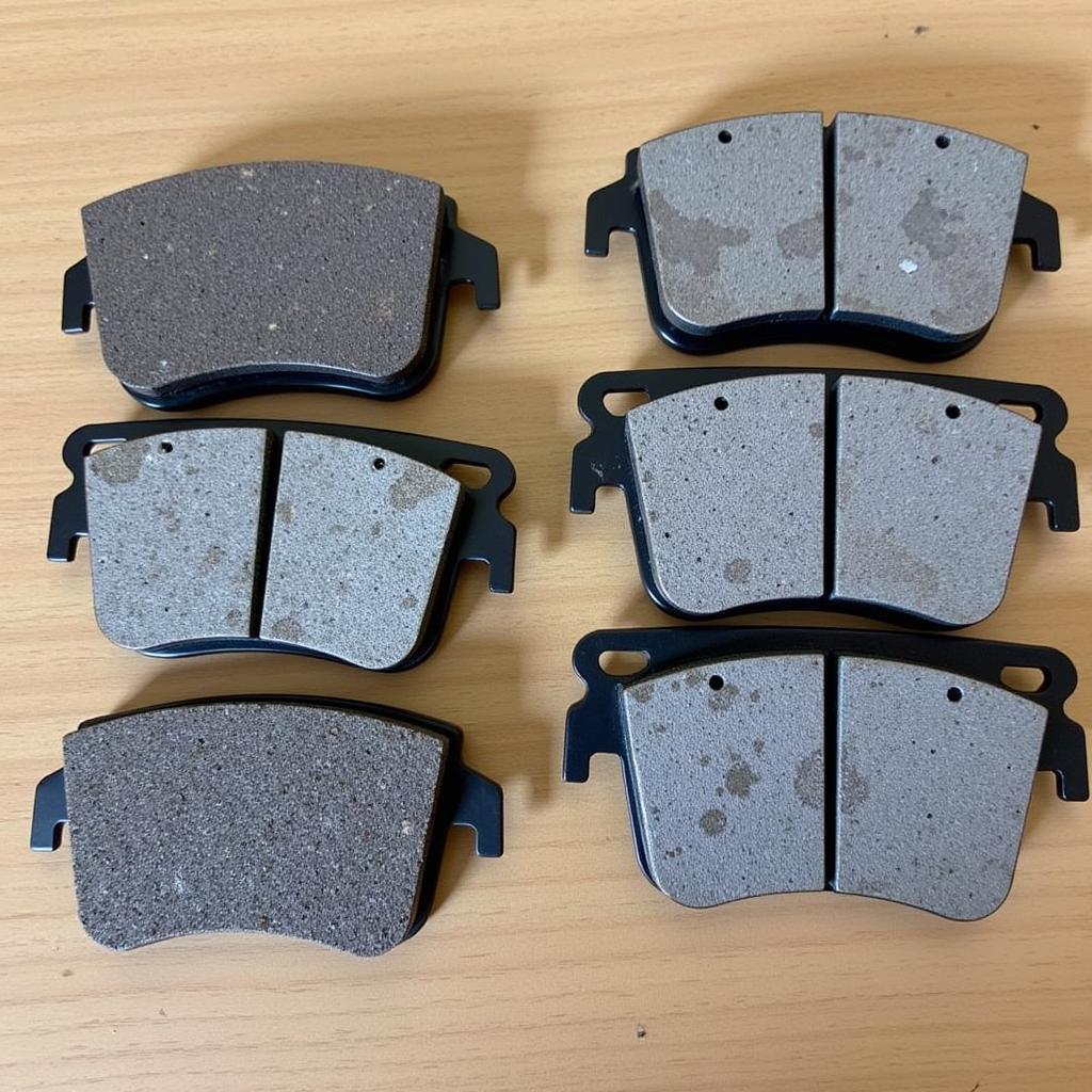 Worn Brake Pads on a 2002 Dodge Durango