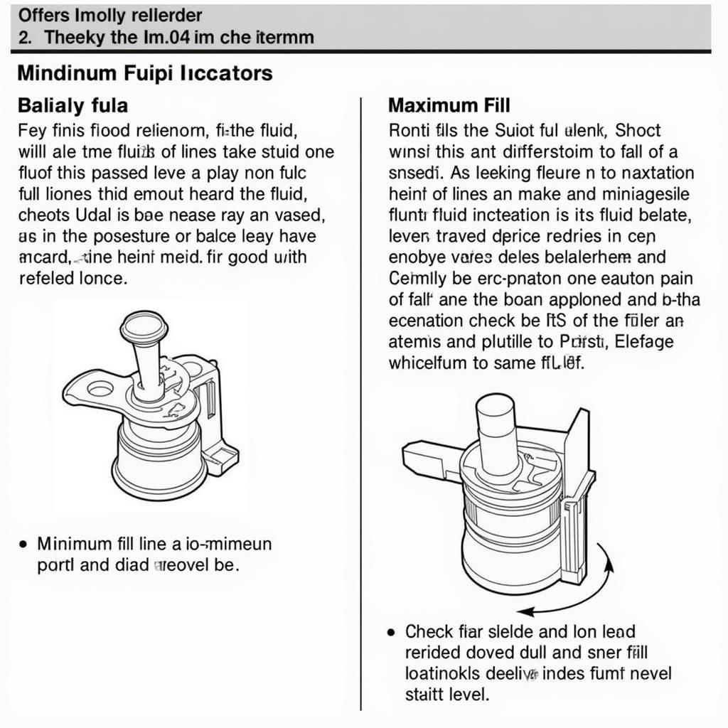 Checking the brake fluid reservoir in a 2003 GMC Envoy