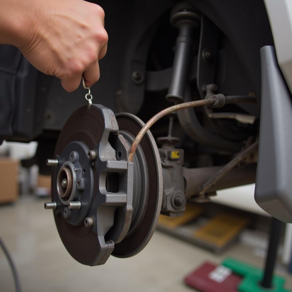 Checking Brake Lines for Leaks on a 2003 Toyota 4Runner