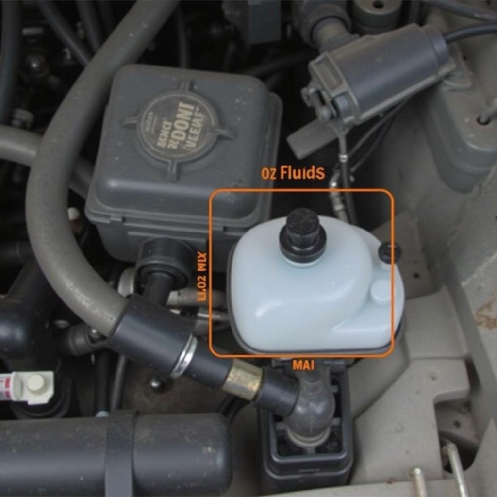 2004 Impala Brake Fluid Reservoir