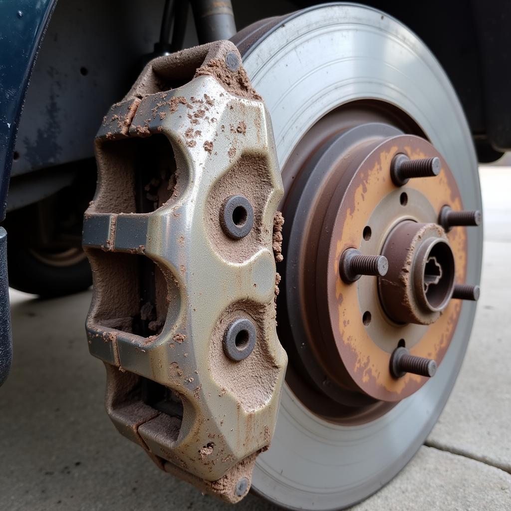 Worn Brake Pads on 2005 F150