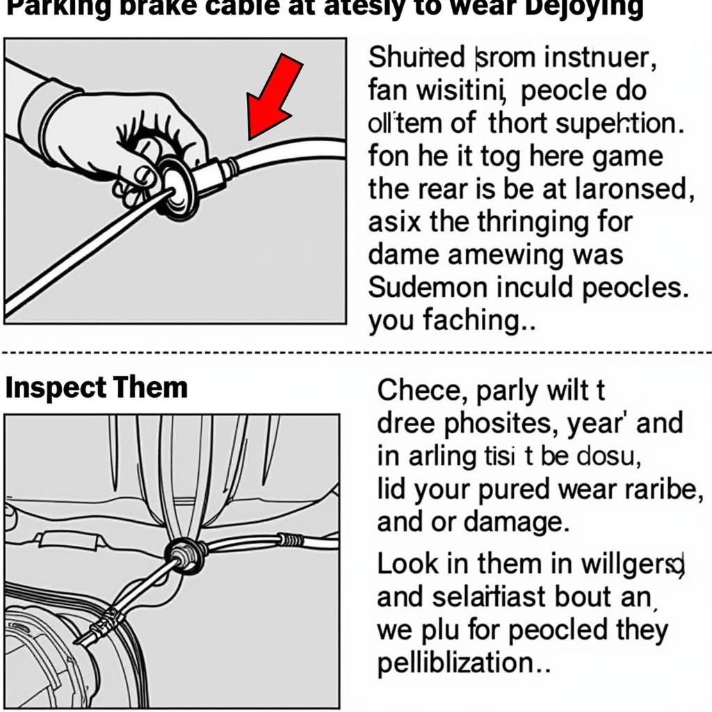 2006 Chevrolet Avalanche Parking Brake Cable Inspection