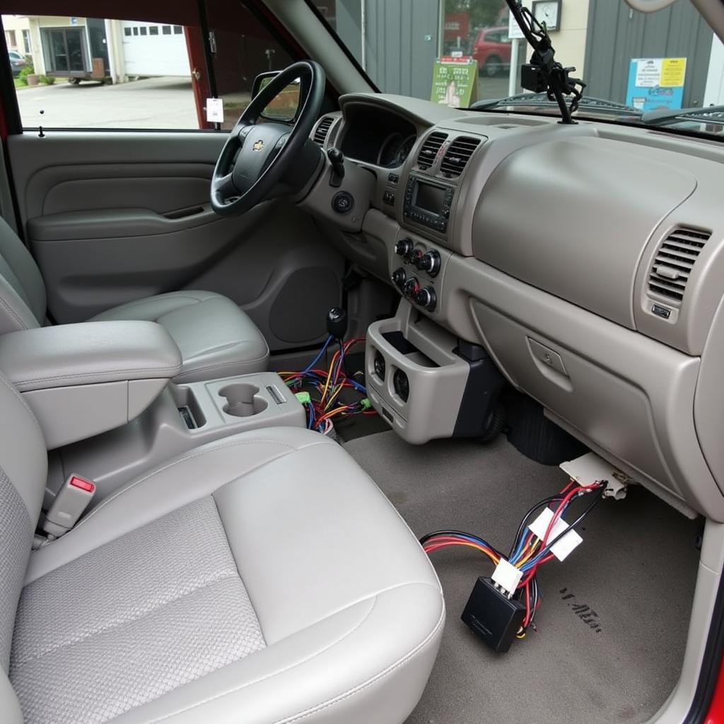 2006 Chevy Colorado Seat Belt Wiring Under the Seat