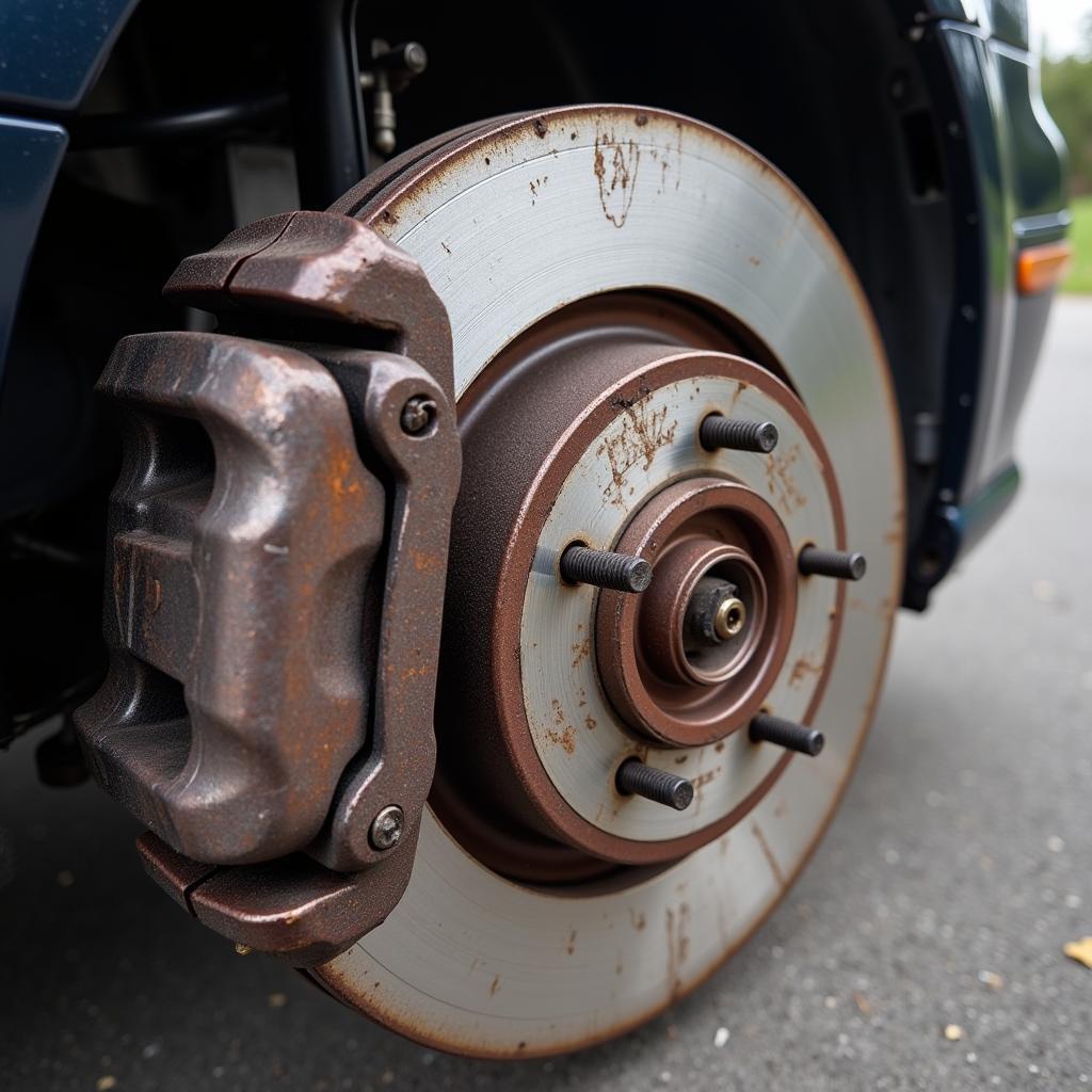 Worn Brake Pads on 2006 Jetta