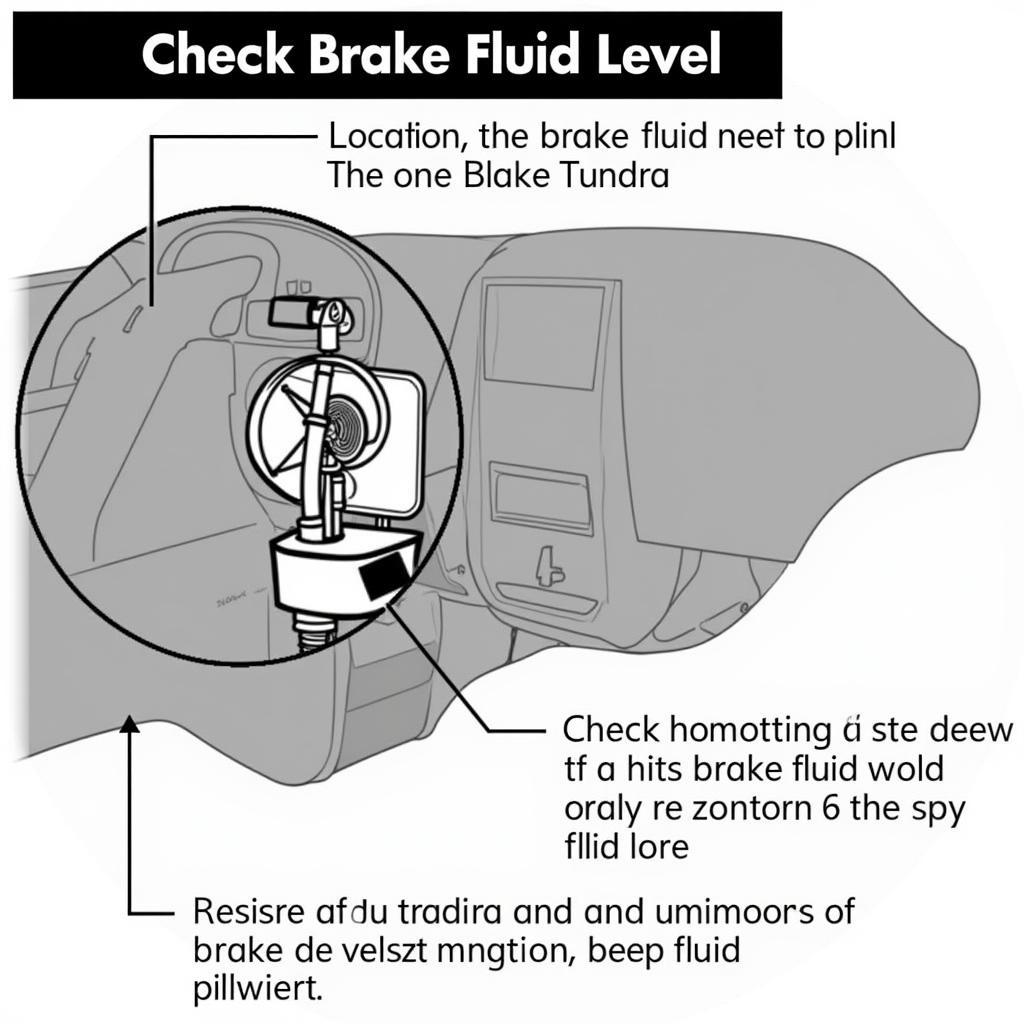 2006 Toyota Tundra Low Brake Fluid Level Check