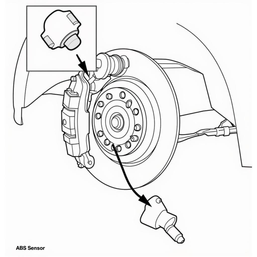 2008 Nissan Altima ABS Sensor Location