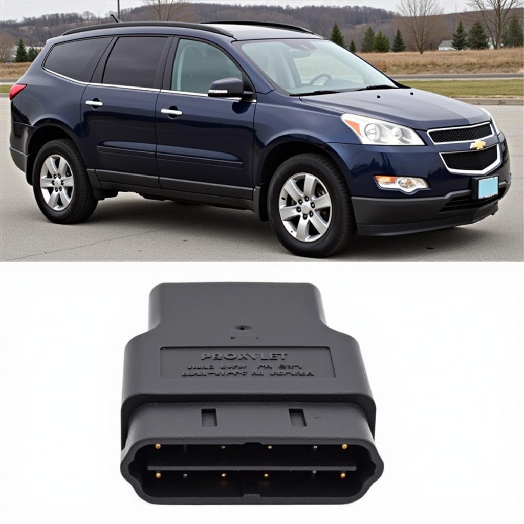 Locating the OBD-II Port on a 2009 Chevy Traverse