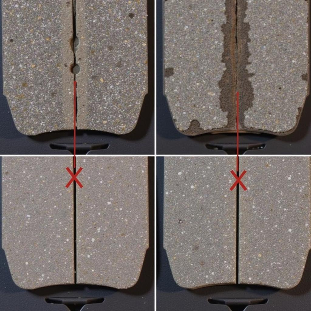 Worn Brake Pads on a 2010 Honda Accord