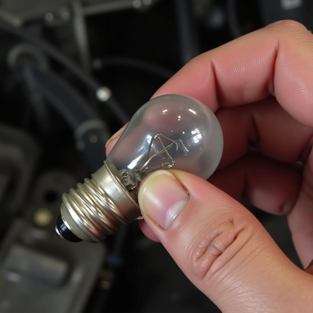 Blown Brake Light Bulb