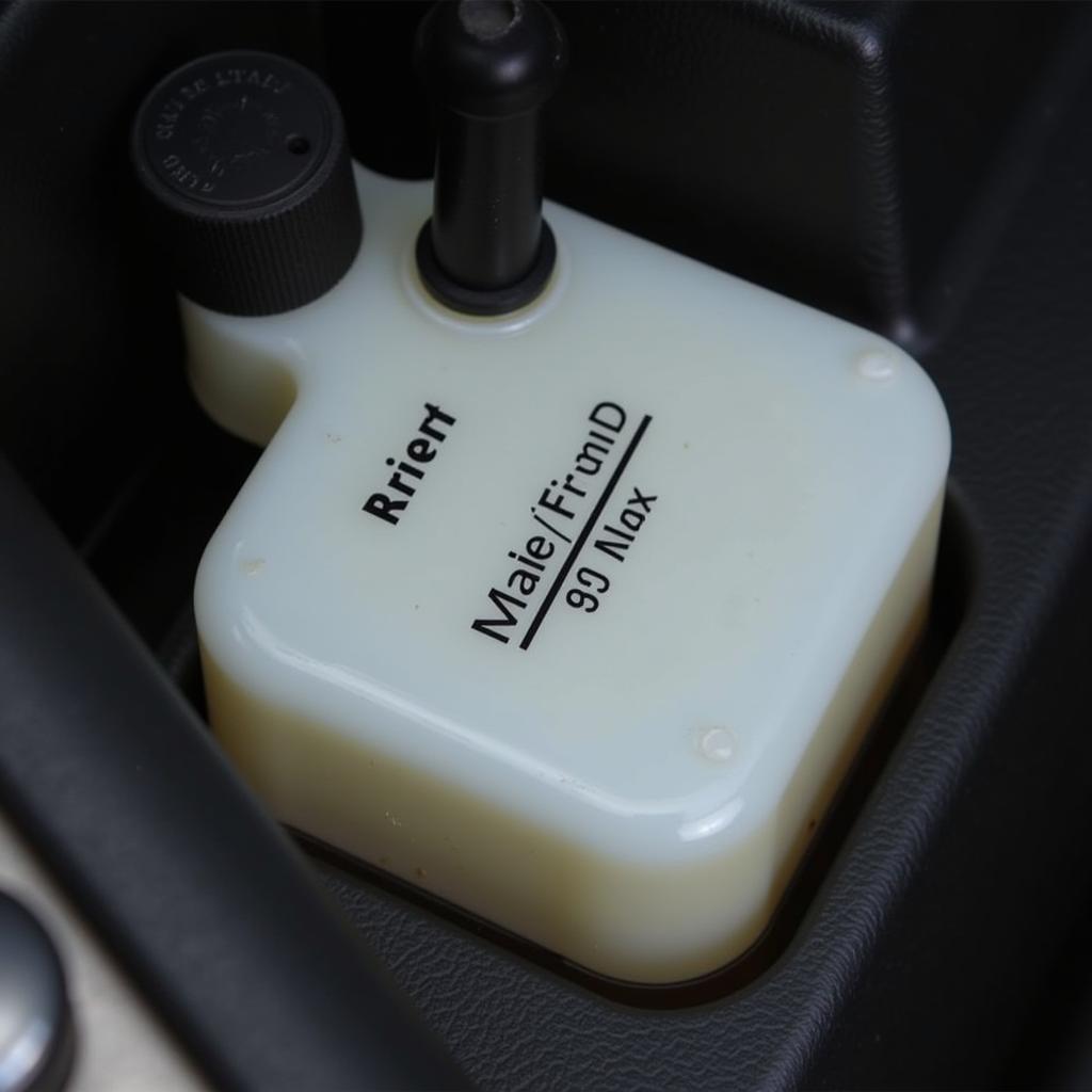 2012 Dodge Journey Brake Fluid Reservoir