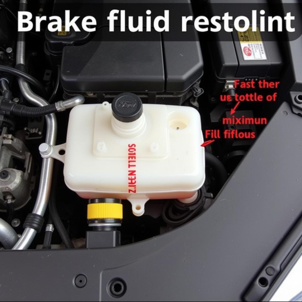 2013 Ford Focus Brake Fluid Reservoir