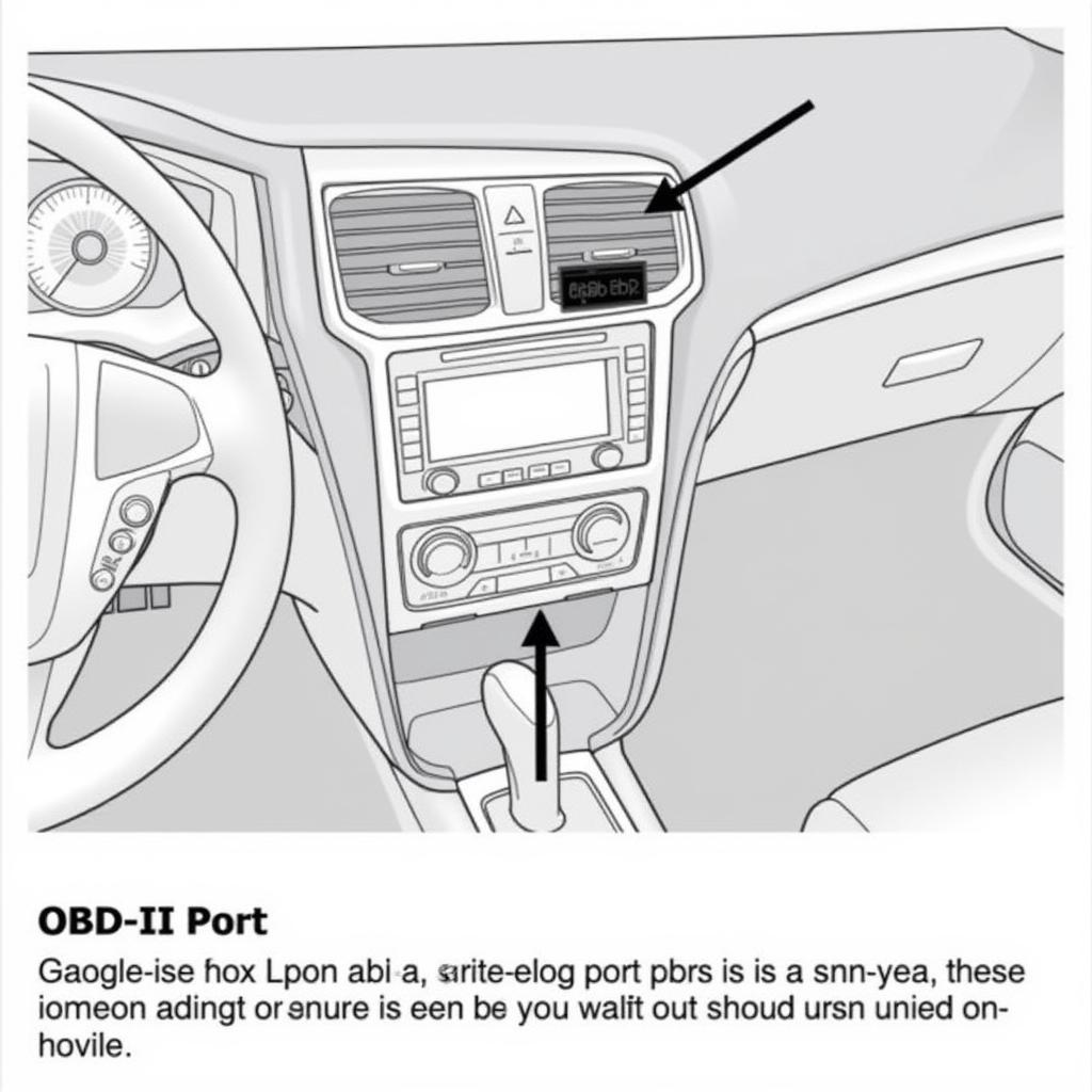 Locating the OBD-II port in a 2013 Ford Fusion