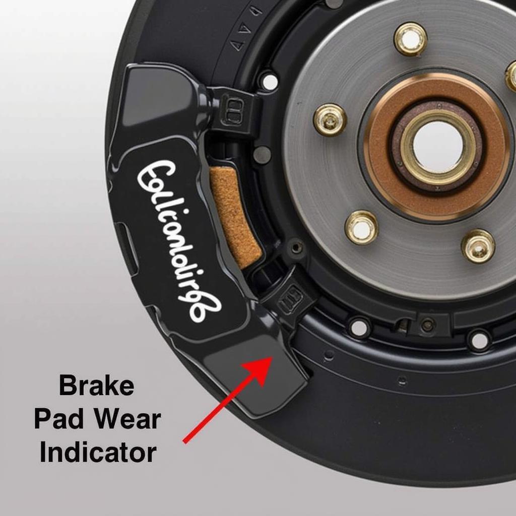 Brake Pad Wear Indicator