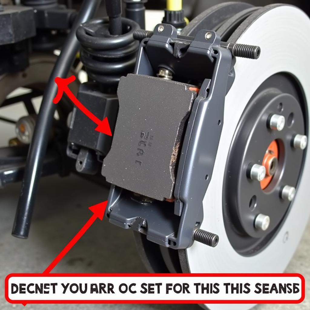 Inspecting Brake Pads on a 2018 Honda CRV