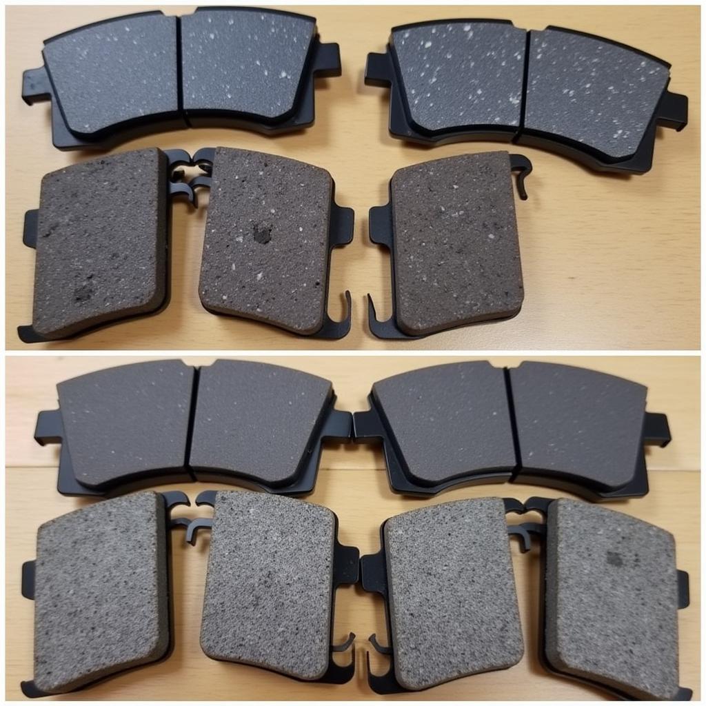 Worn Brake Pads on a 2018 Nissan Sentra