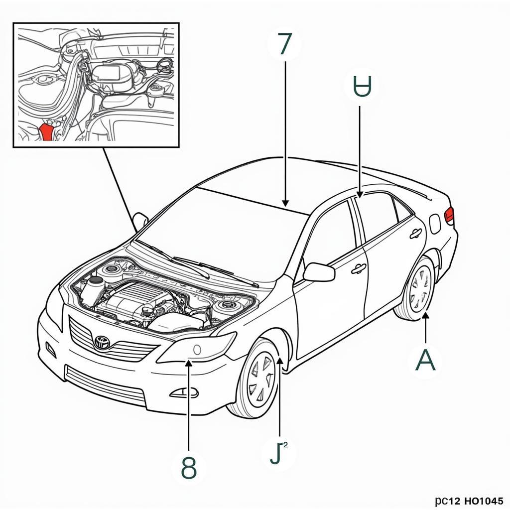 Toyota Camry ABS Control Module