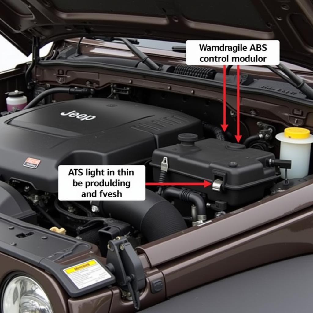 Faulty ABS Control Module in 2010 Jeep Wrangler