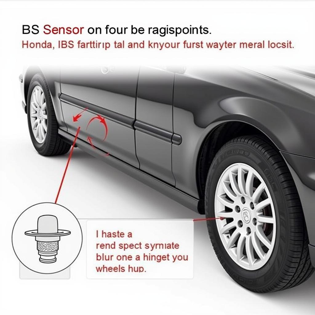 ABS Sensor Location Honda Civic