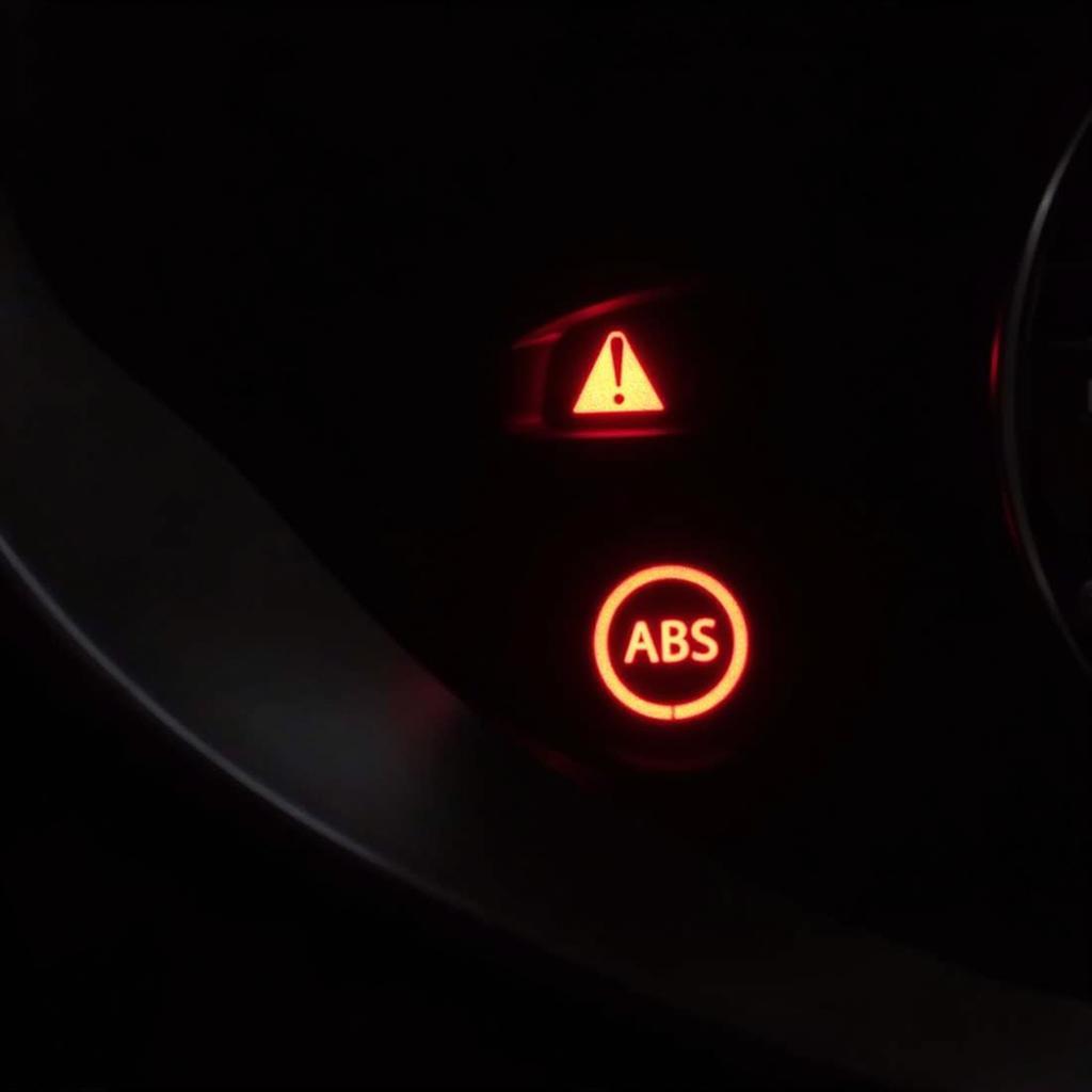 Anti-lock Brake Warning Light on Dashboard