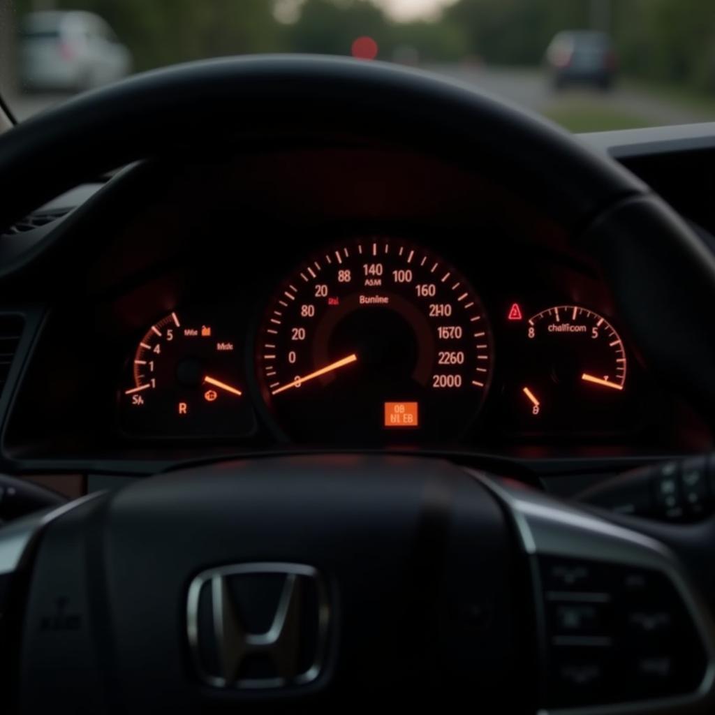 Accord Brake Actuator Warning Light on Dashboard