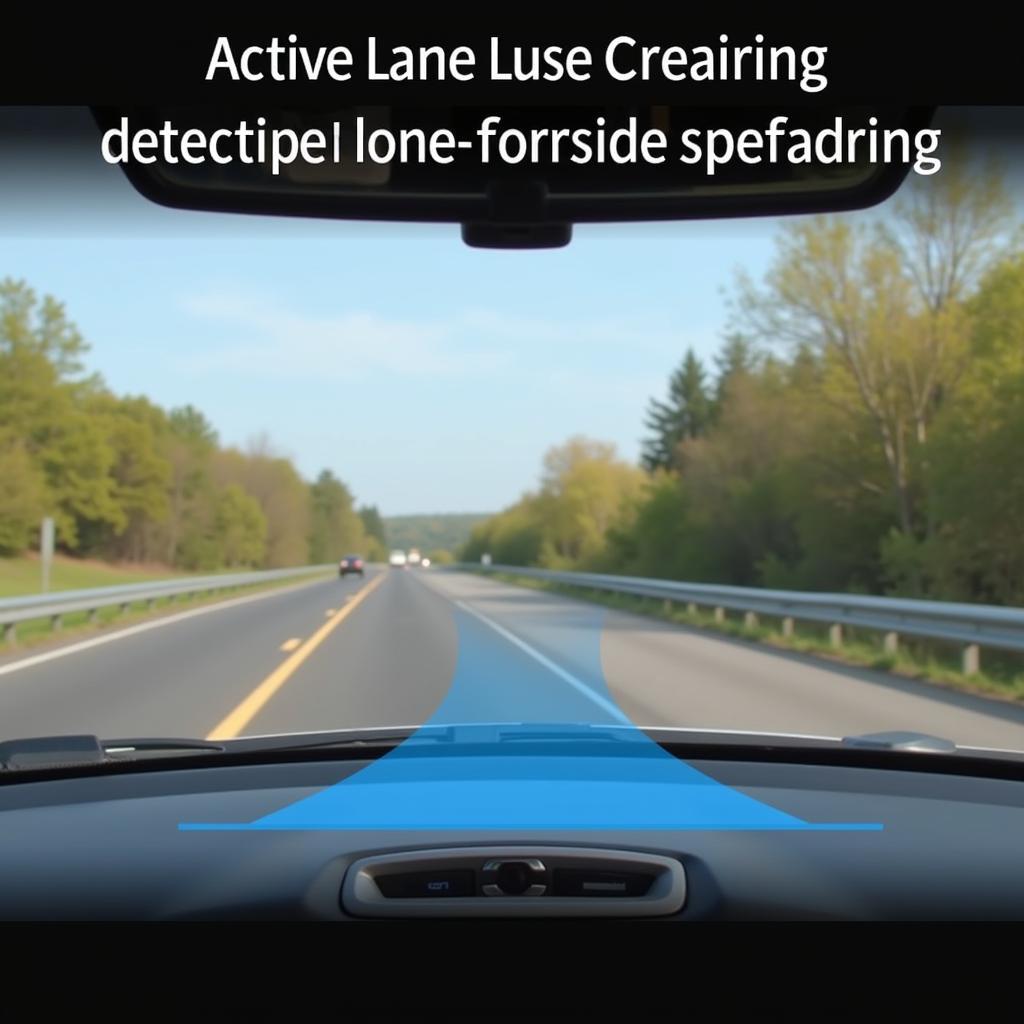 Active Lane Control Camera