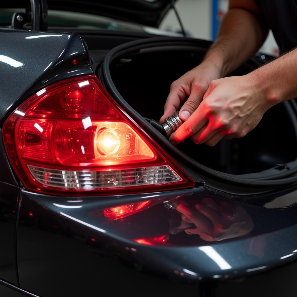 Acura TL Brake Light Bulb Replacement