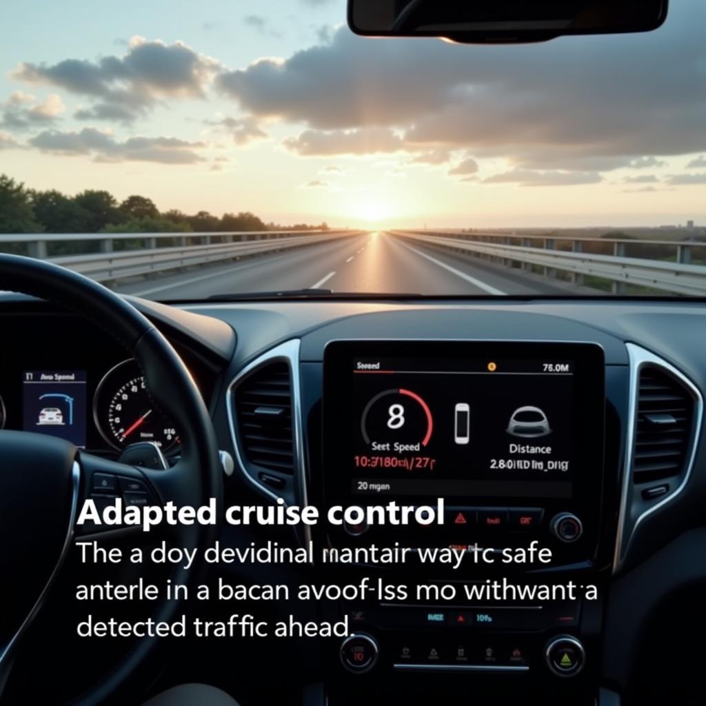 Adaptive Cruise Control System in Action