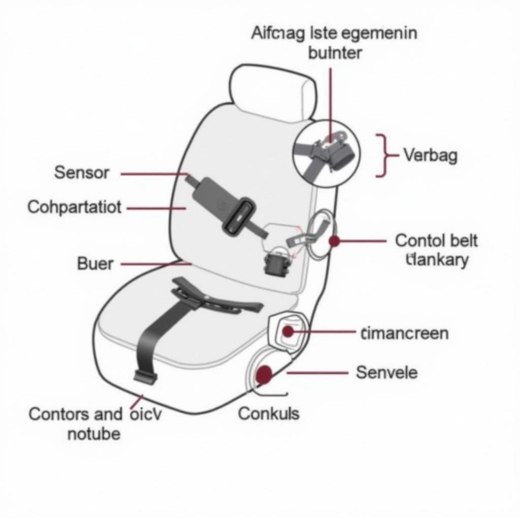 Airbag Pretensioner System Components