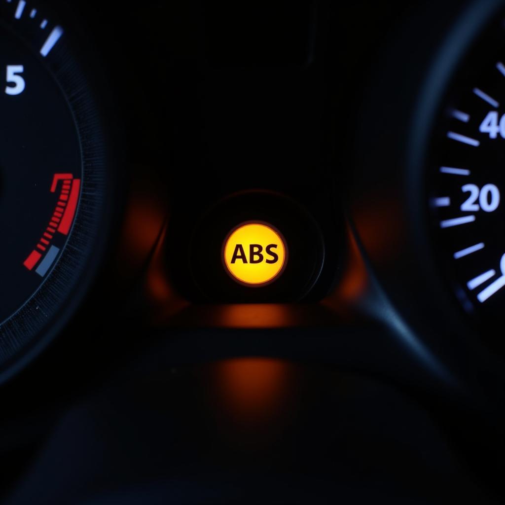 Anti-Brake Warning Light on Dashboard