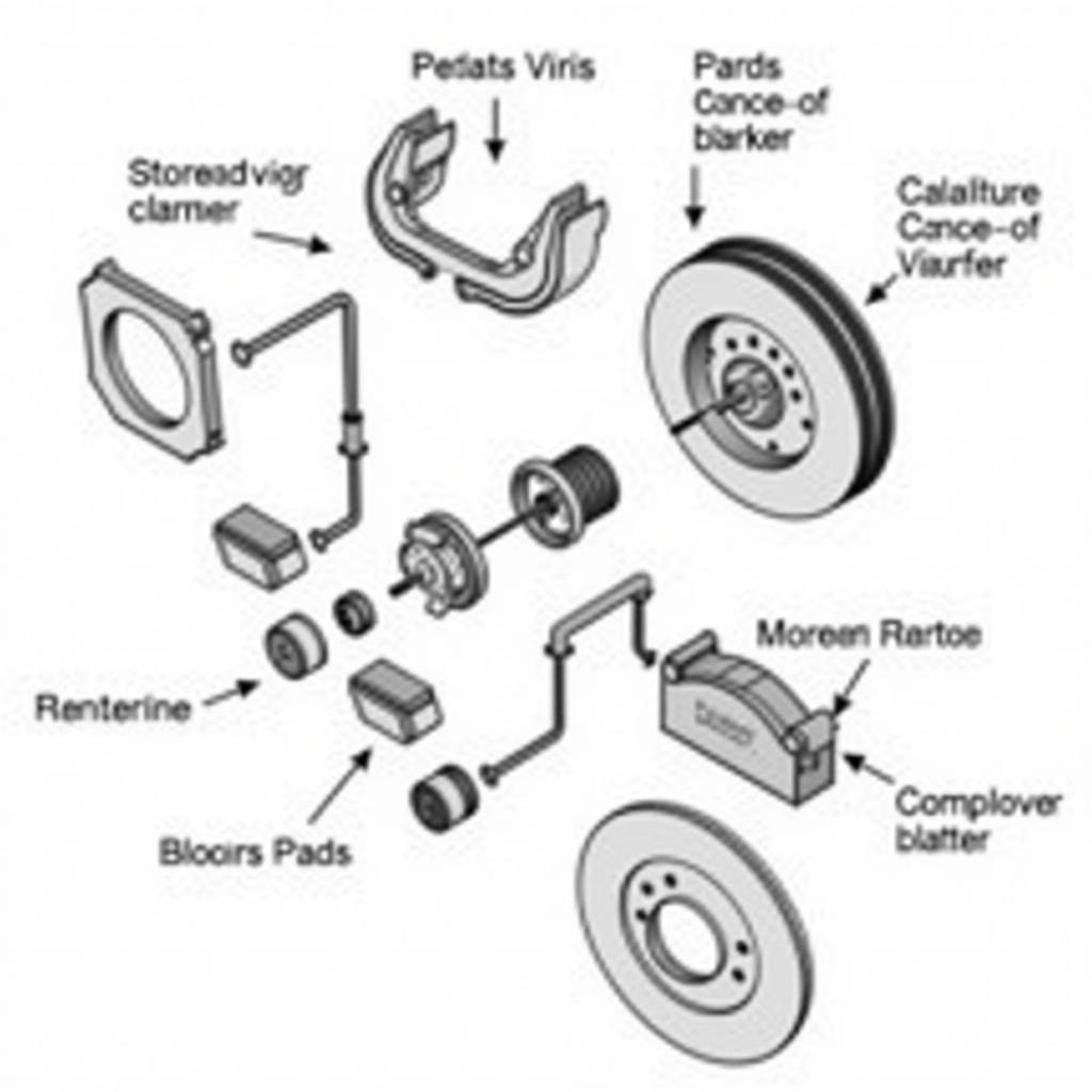 Astra J Brake System components