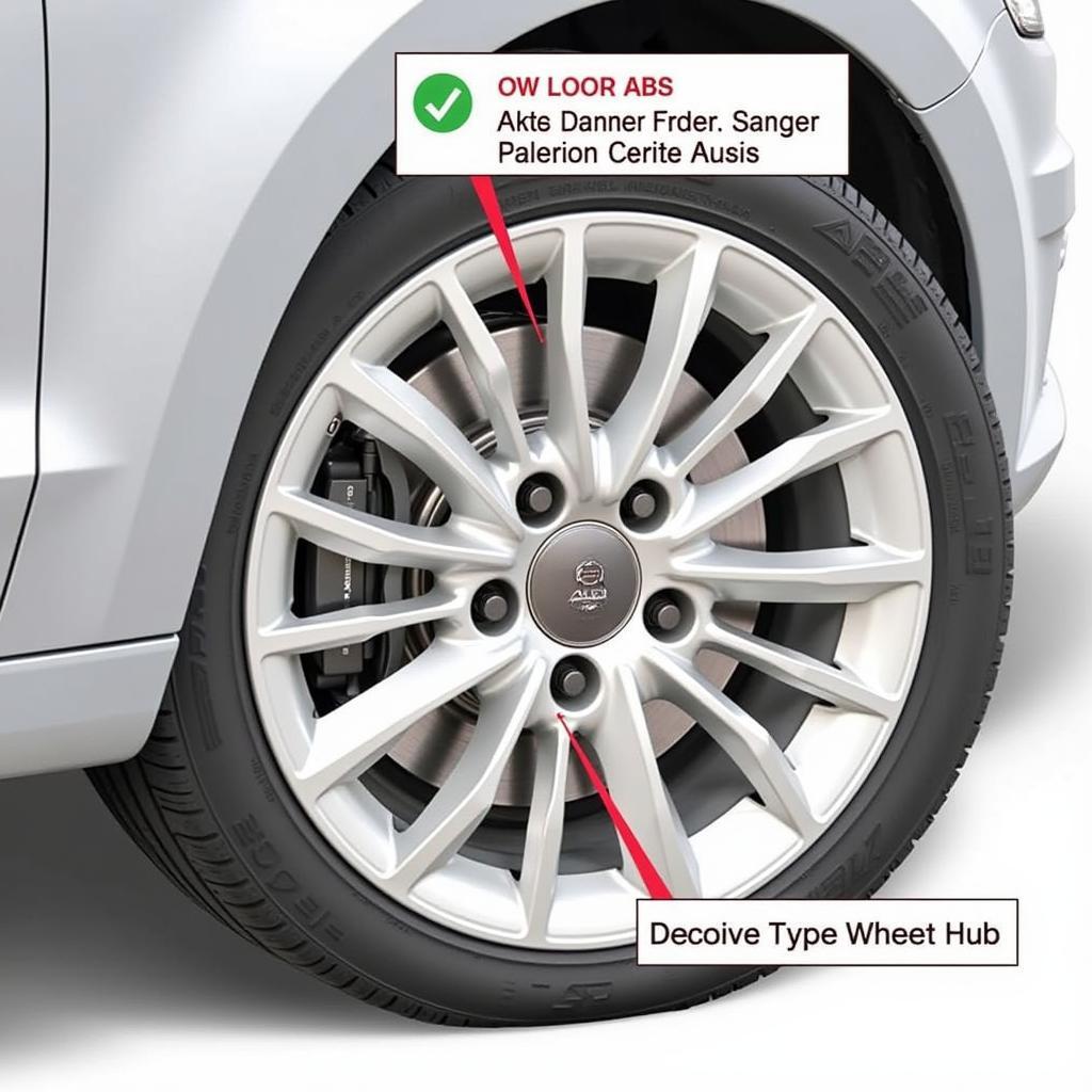 Audi A2 ABS Sensor