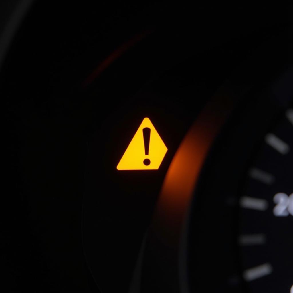 Audi A3 Dashboard Displaying Yellow Brake Warning Light