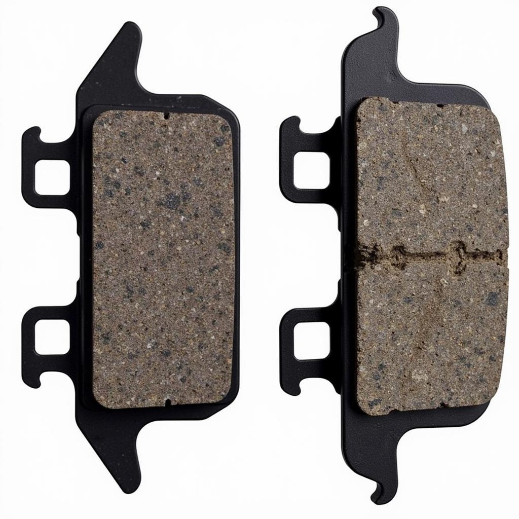 Worn Brake Pads on Audi A4