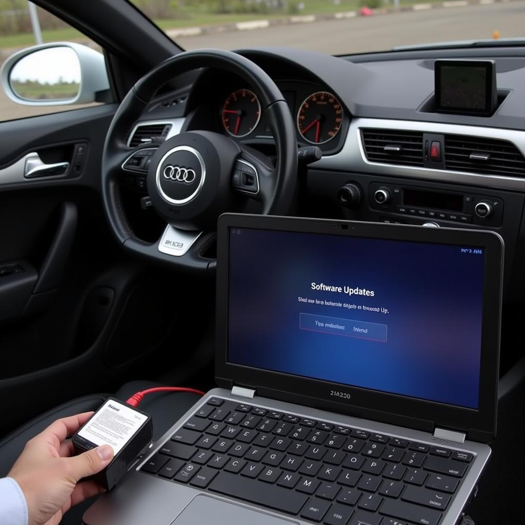 Updating software in a 2009 Audi A4