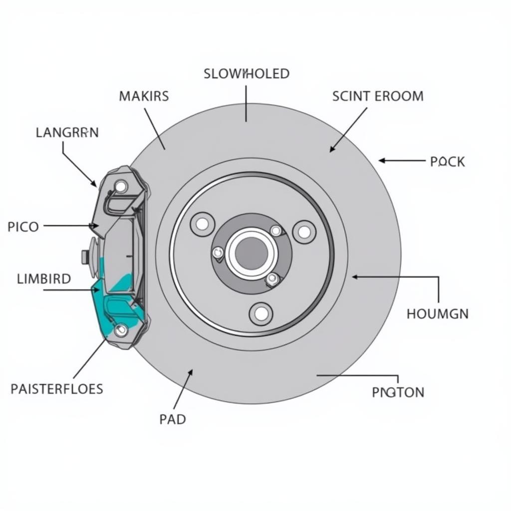 Audi A6 Brake System Components