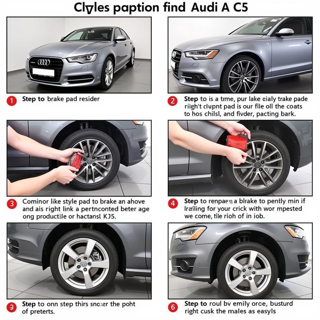 Replacing Brake Pads on Audi A6 C5