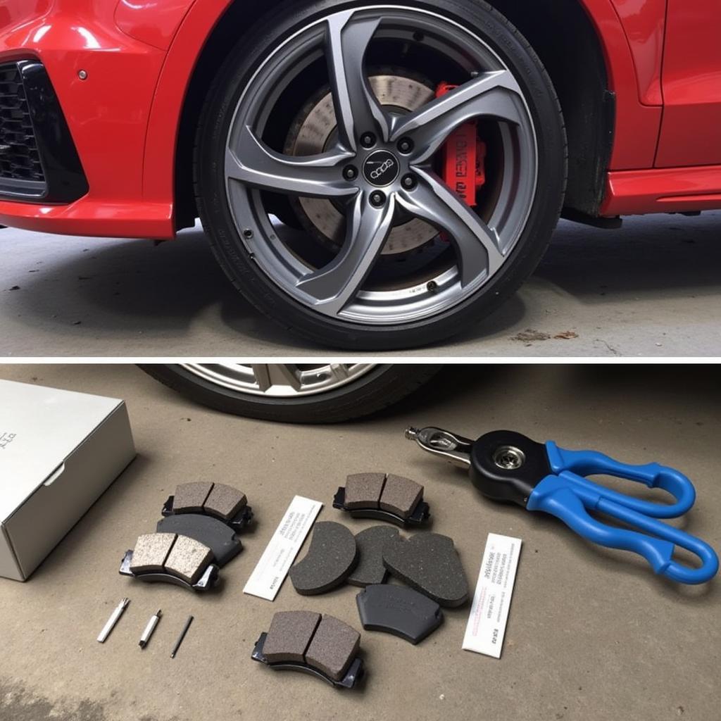 Audi RS3 Brake Pad Replacement