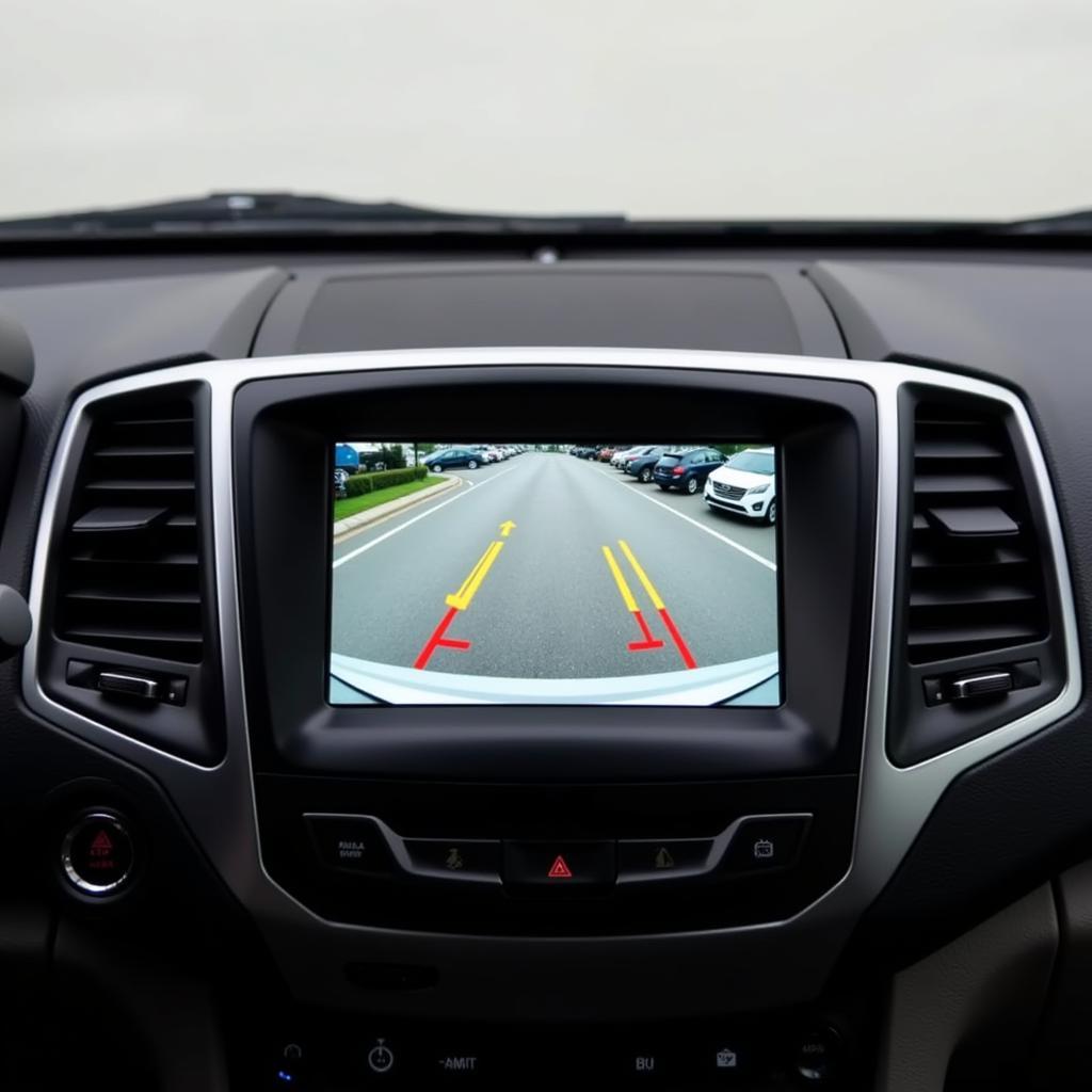 Backup Camera Display on Dashboard