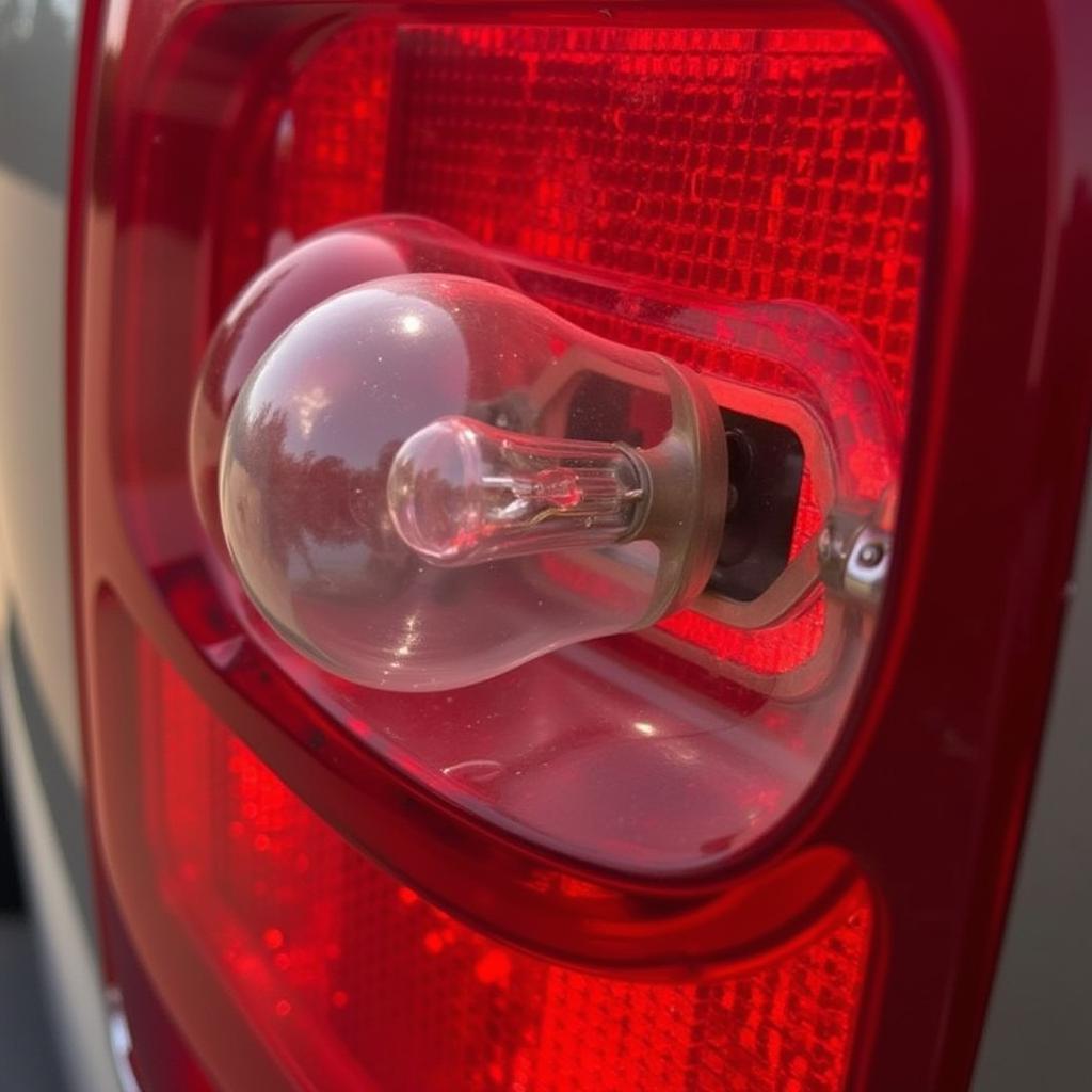 Blown Brake Light Bulb on a 1999 Dodge Dakota