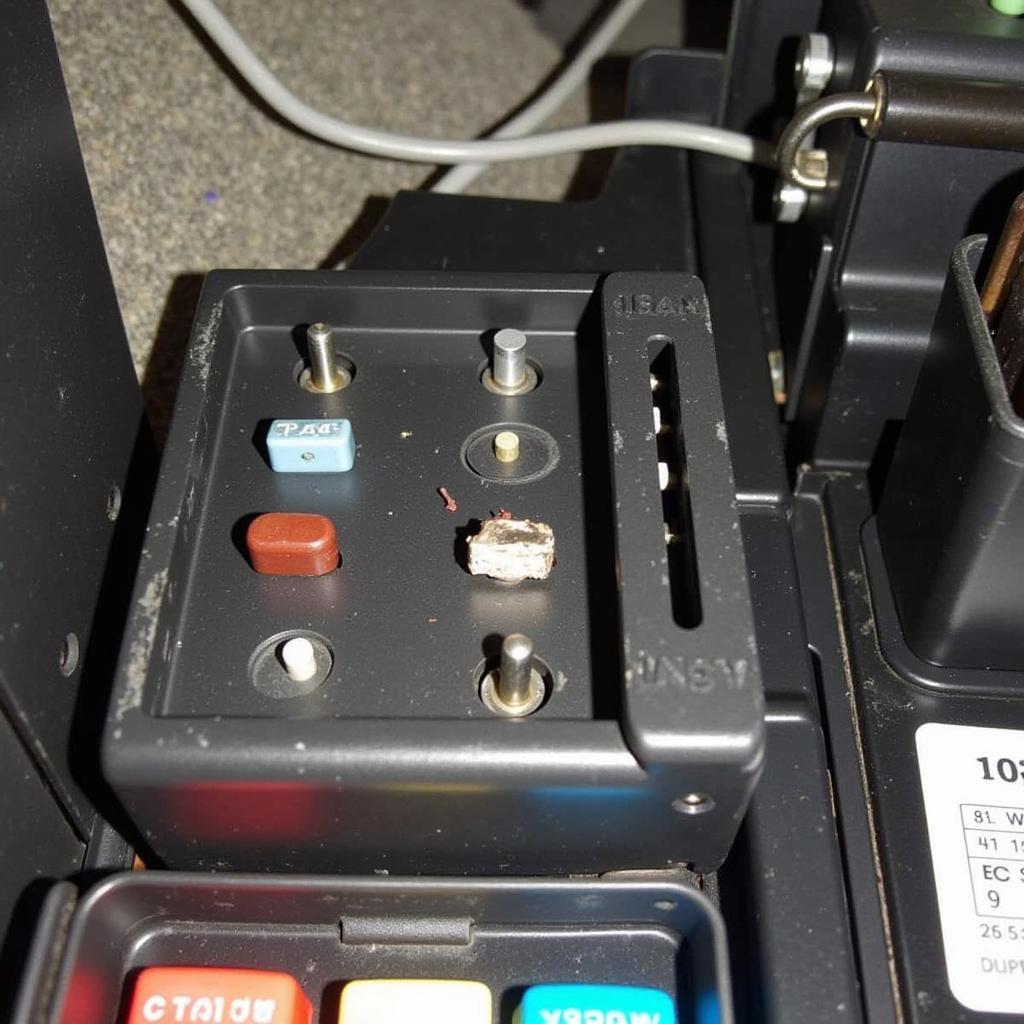 Blown Fuse in Fuse Box